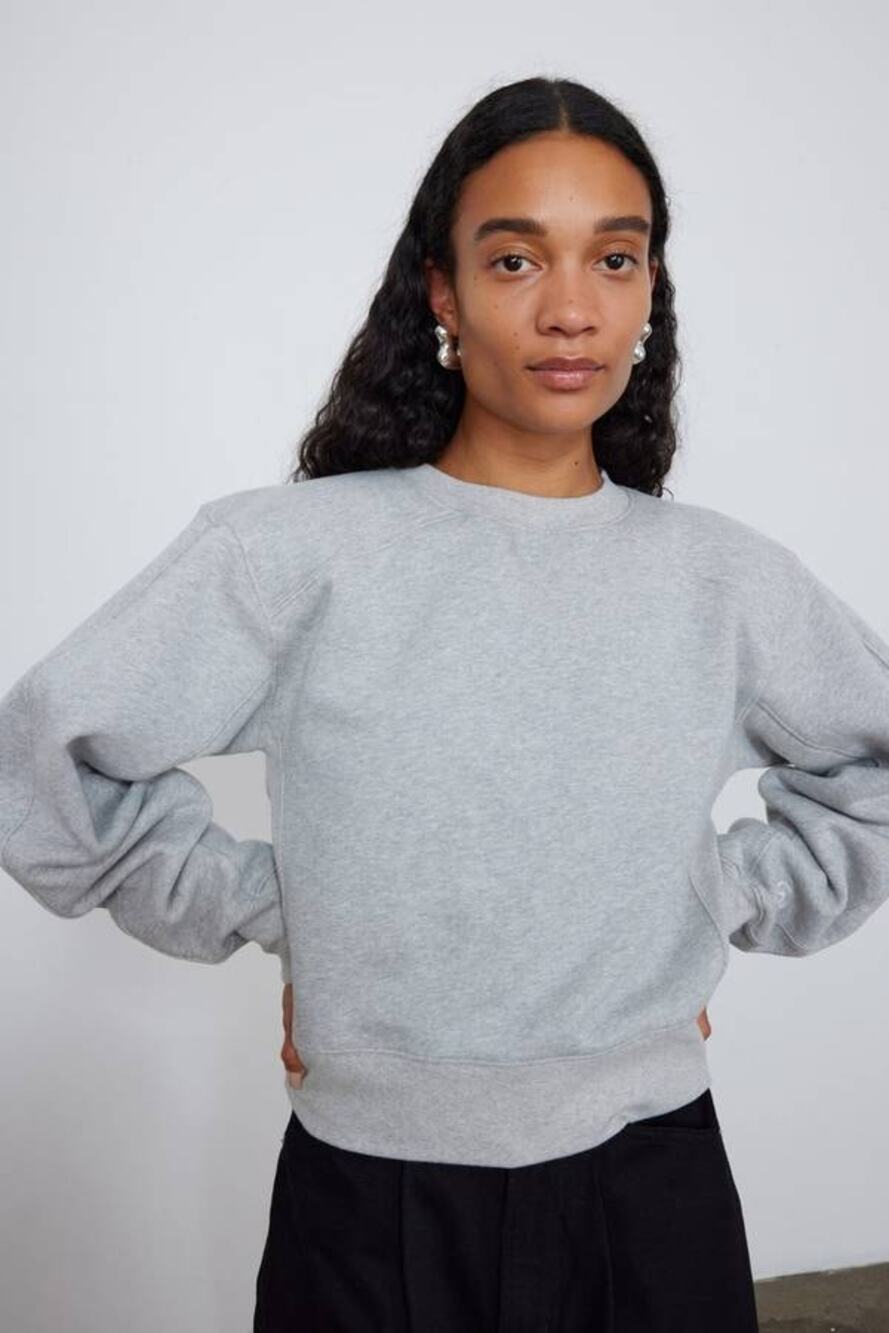 Ruadh Jura Crewneck Sweatshirt in Heather Grey M